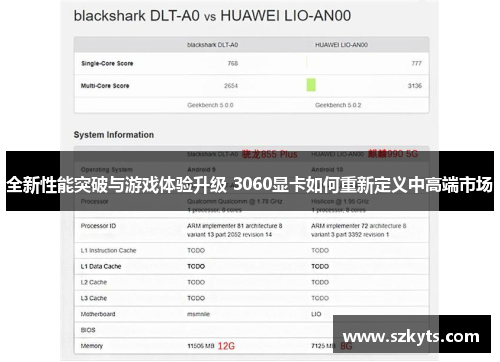 全新性能突破与游戏体验升级 3060显卡如何重新定义中高端市场